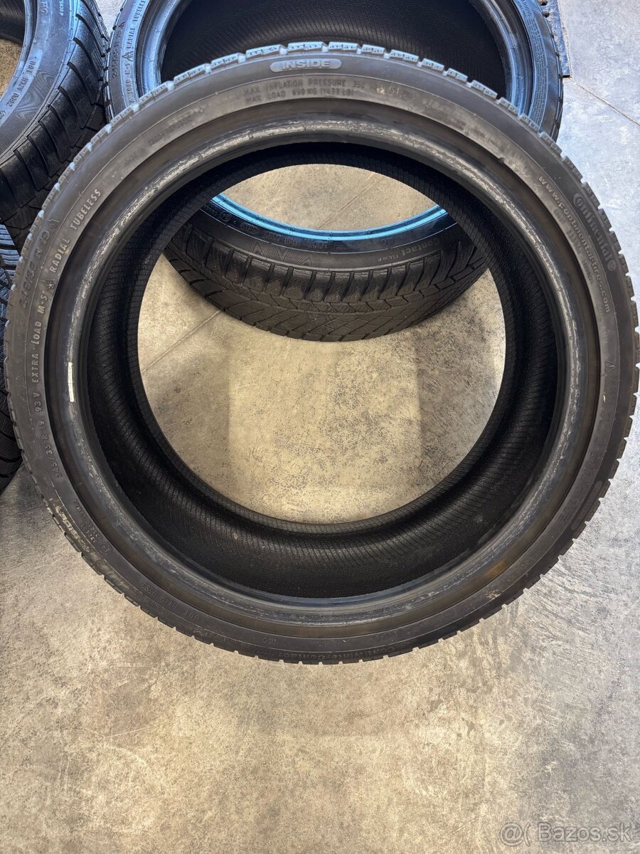2ks Zimné Continental 245/35 R19 - 2