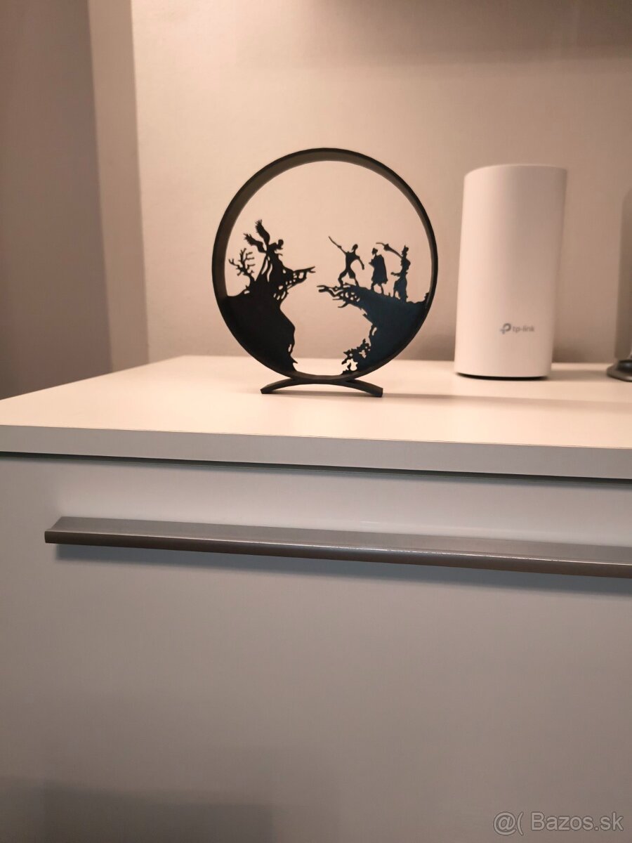 Harry Potter: Traja bratia a Smrť – čarovná 3D silueta - 2