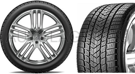 MB GLS x167 r21 + pneu pirelli winter 275 45 r21/315 40 r21 - 2
