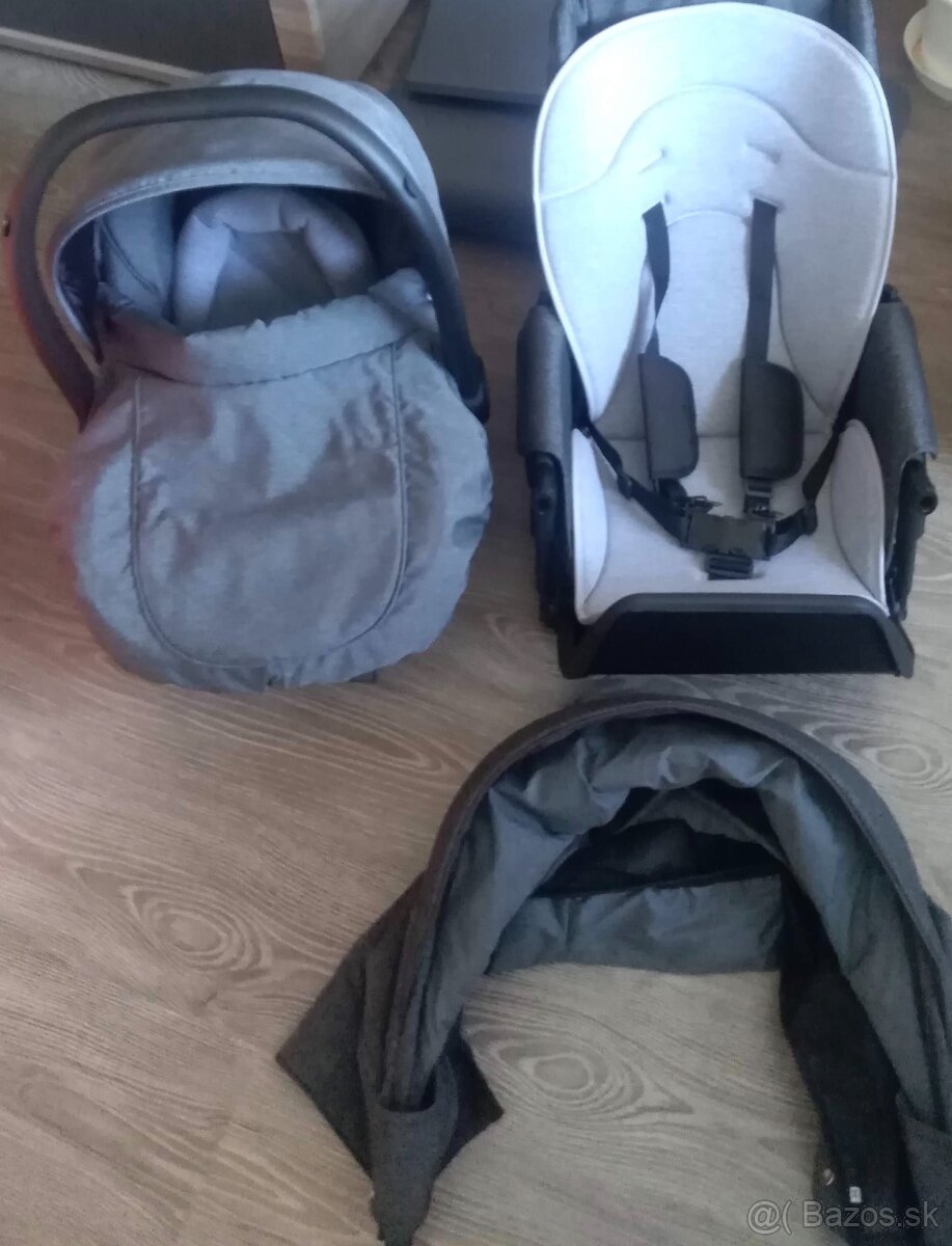 Predám kombinovaný kočík Roan Esso - 2