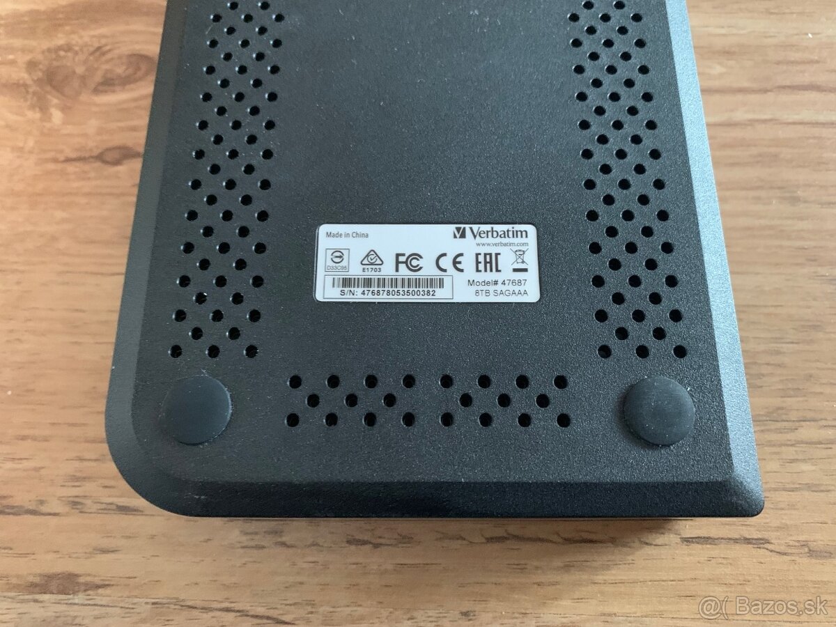 Externý disk HDD Verbatim Store 'n' Save 8TB - 2