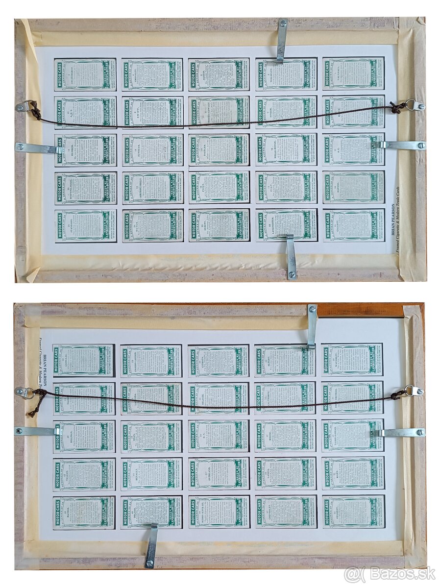 Zbierka starožitných kartičiek motorových vozidiel - 2