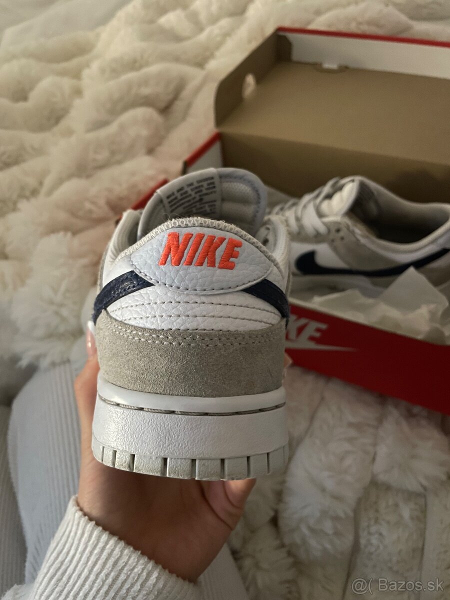 NIKE DUNK LOW MINI SWOOSH MIDNIGHT NAVY - 2