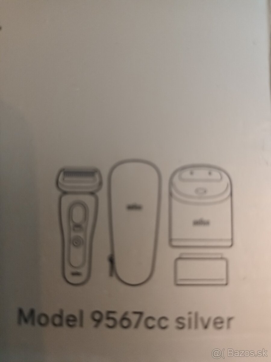 Holiaci strojček Braun 9 série - 2