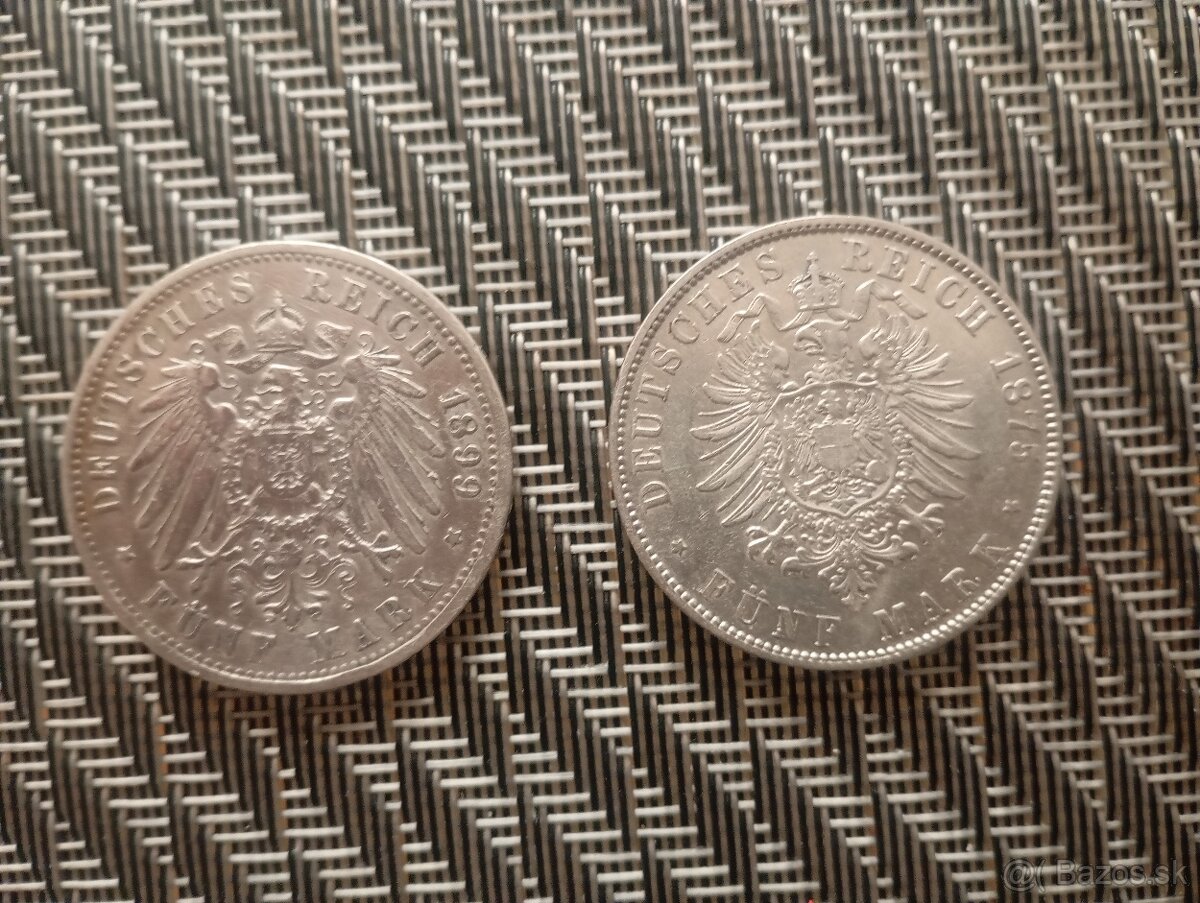 Predám pekné strieborné mince - 2