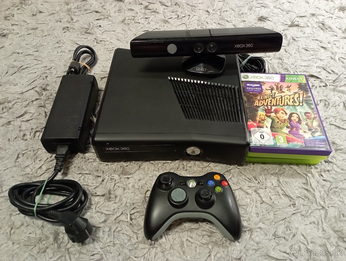 XBOX 360 SLIM 250GB HDD aj s kinectom - 2