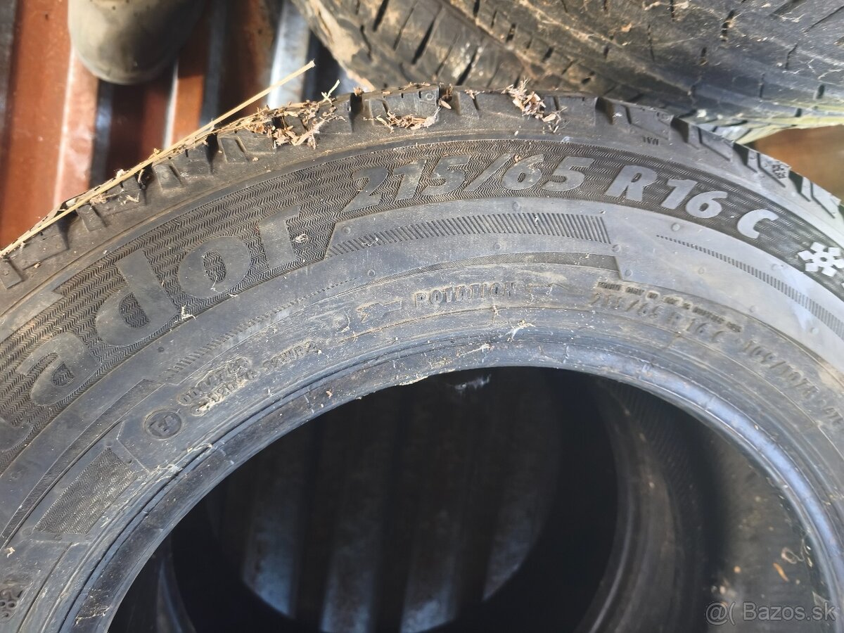 Pneumatiky 215/65 R16 c zimné - 2