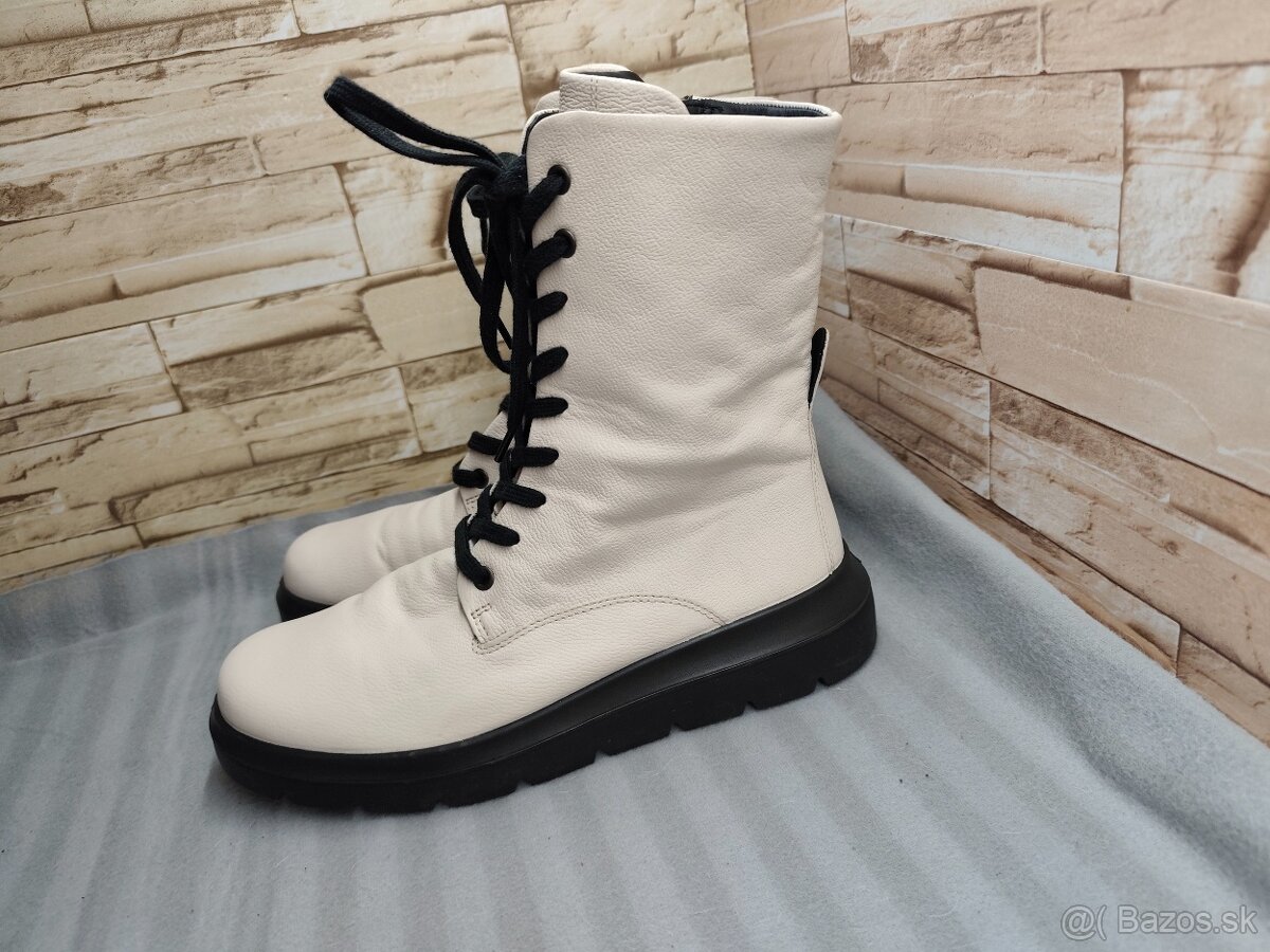 Ecco 41 - dámske celokožené čižmy - 2