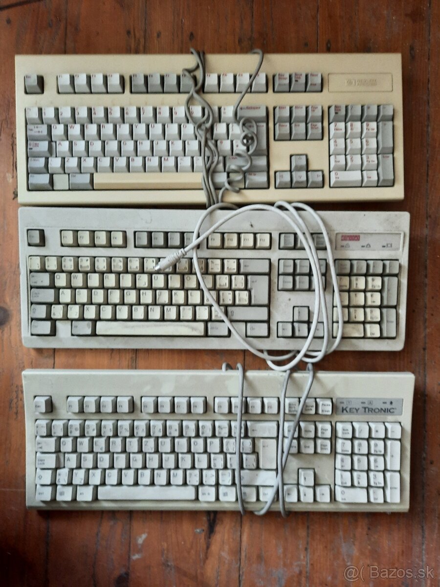 Stare klavesnice PS2 a DIN - 2