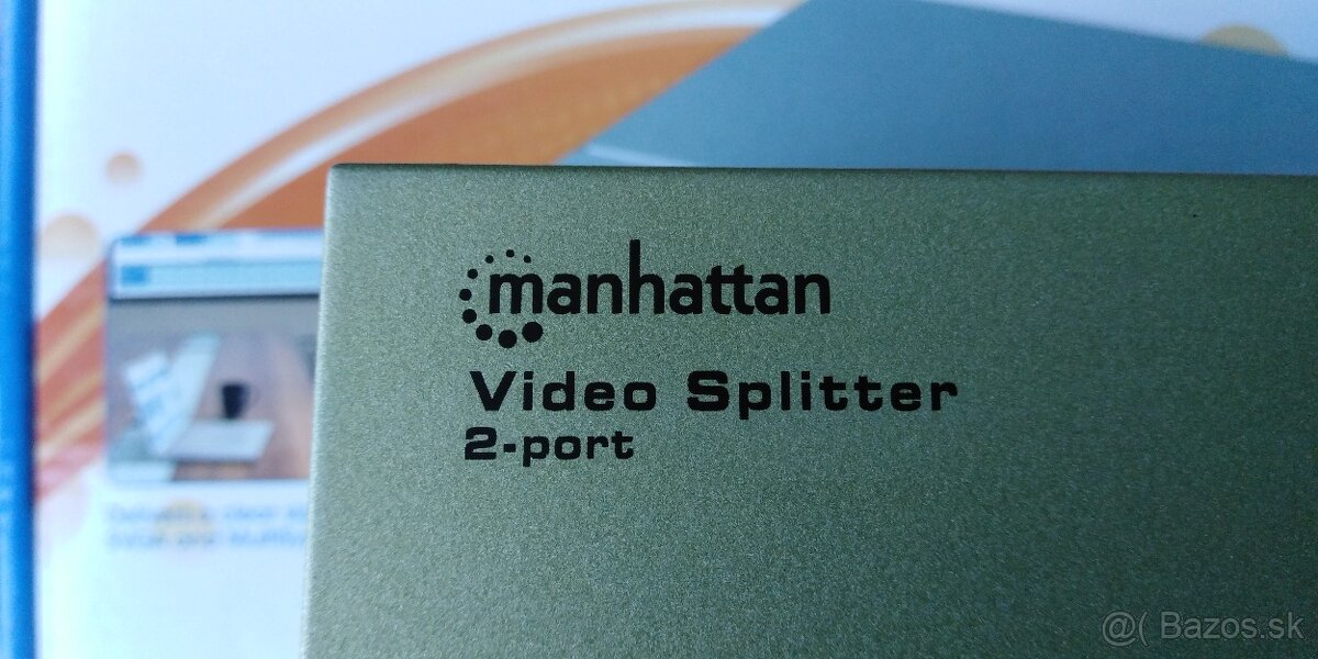Manhattan 177207 Video Splitter 2-port - 2