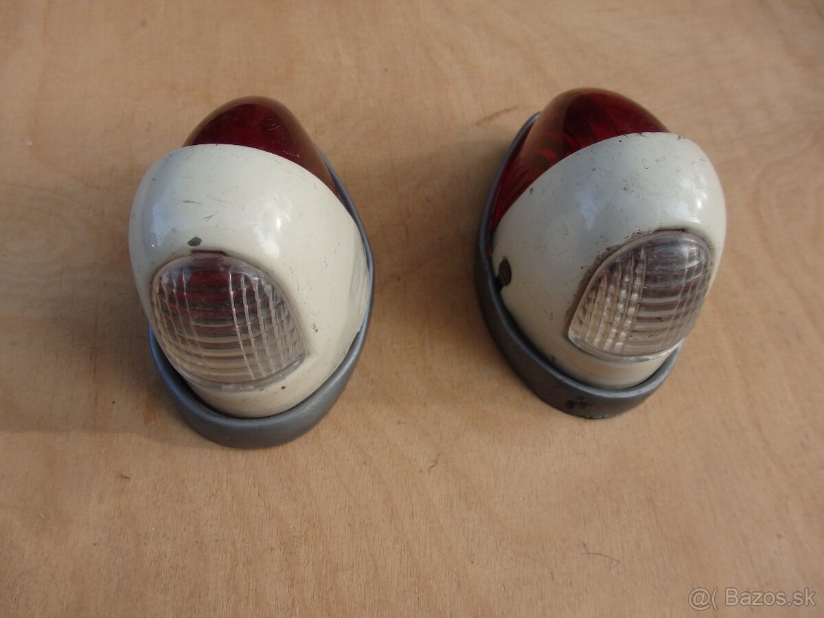 Renault 4CV,Duphene nepoužité parkovacie - pozičné svetielka - 2