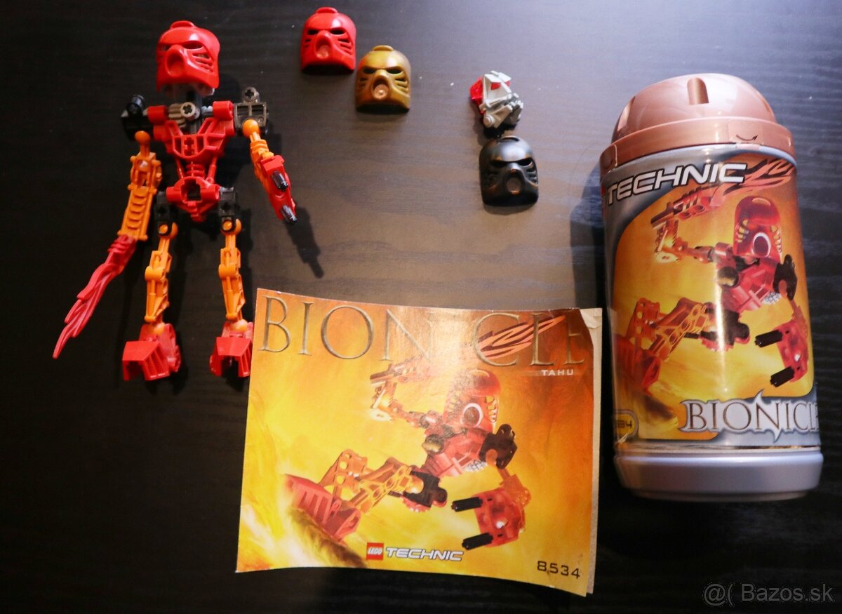 LEGO Bionicle TAHU 8534 +rarita maska maskáč - 2
