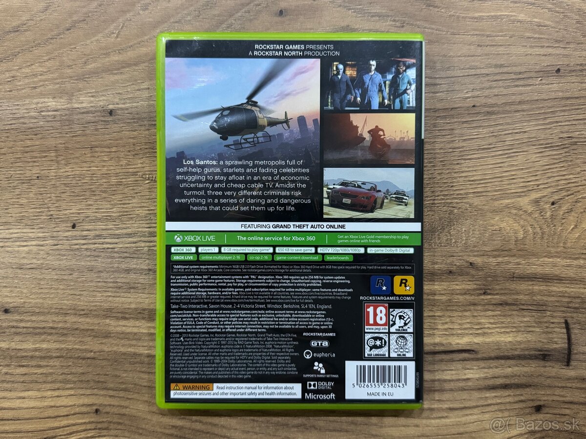 Hra XBOX 360 - GTA 5 - 2