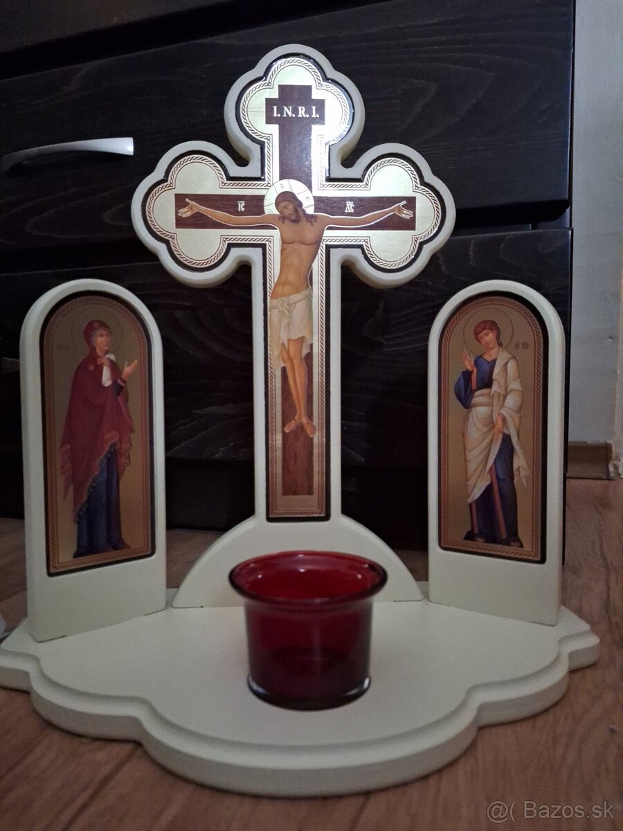 Golgota,svietnik,ikonostas - 2