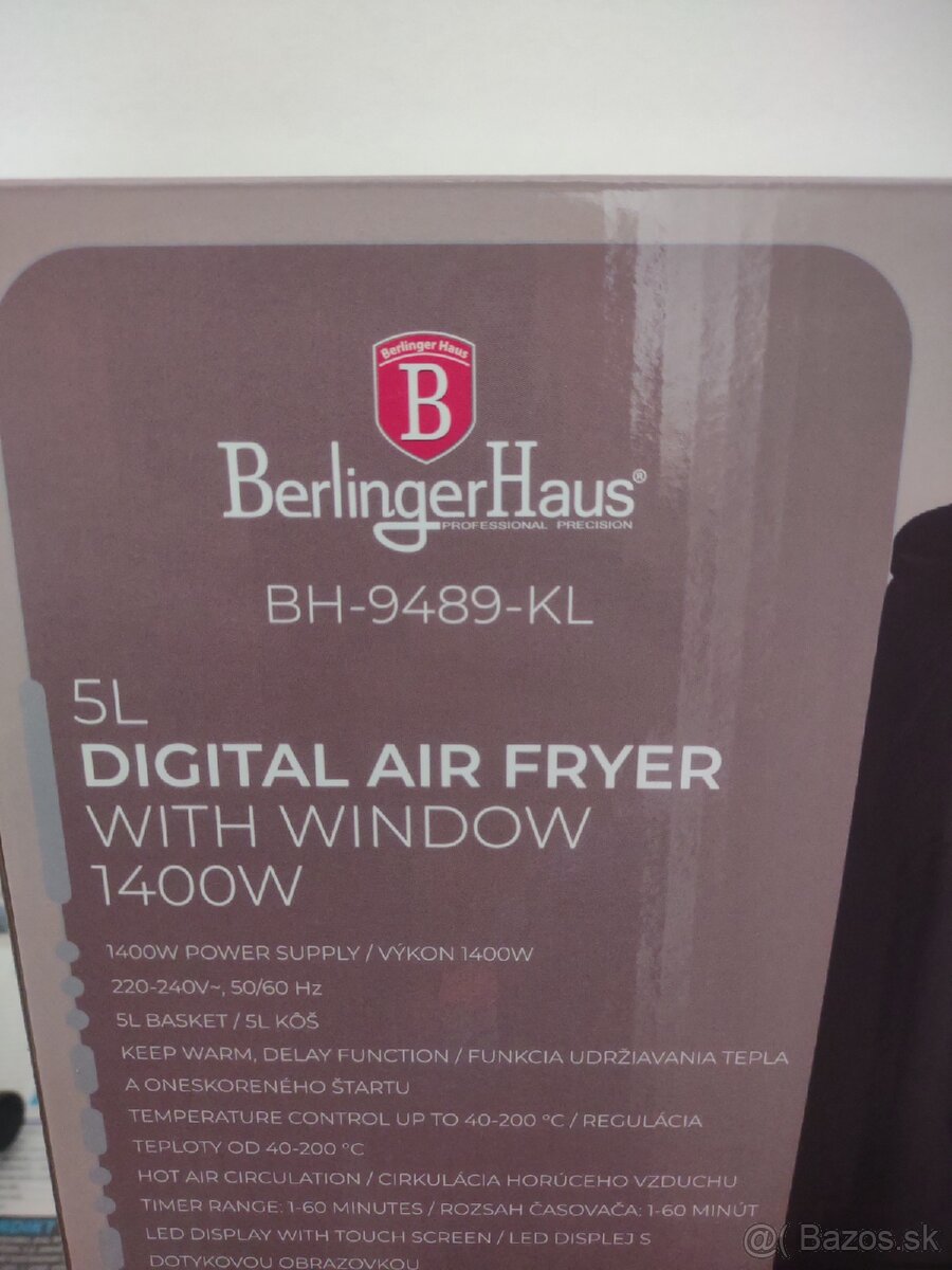 Teplovzdušná fritéza - 2