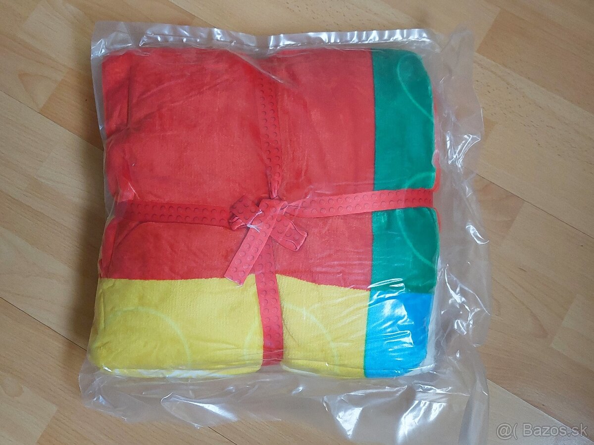 Originál lego flaušová deka - 2
