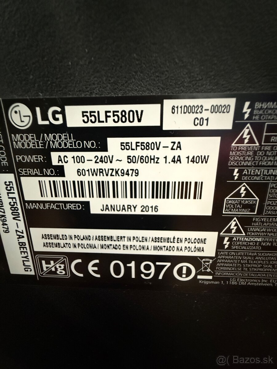 LG 55 palcový - 2