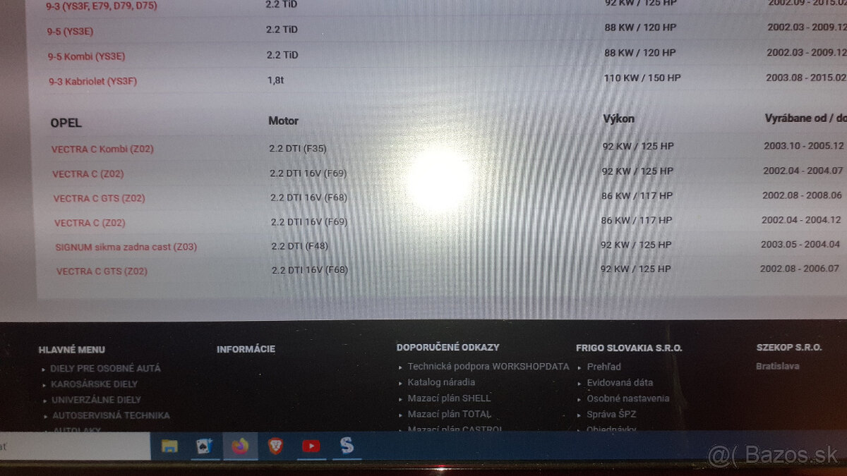 Predam spojkovu sadu Opel 2,2 Diesel nova - 2