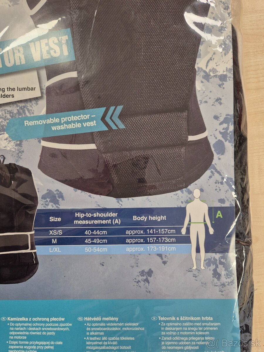Vesta s chráničom chrbtice - 2