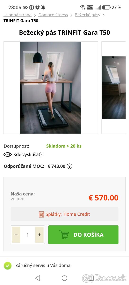 Trinfit GARA T50 - 2