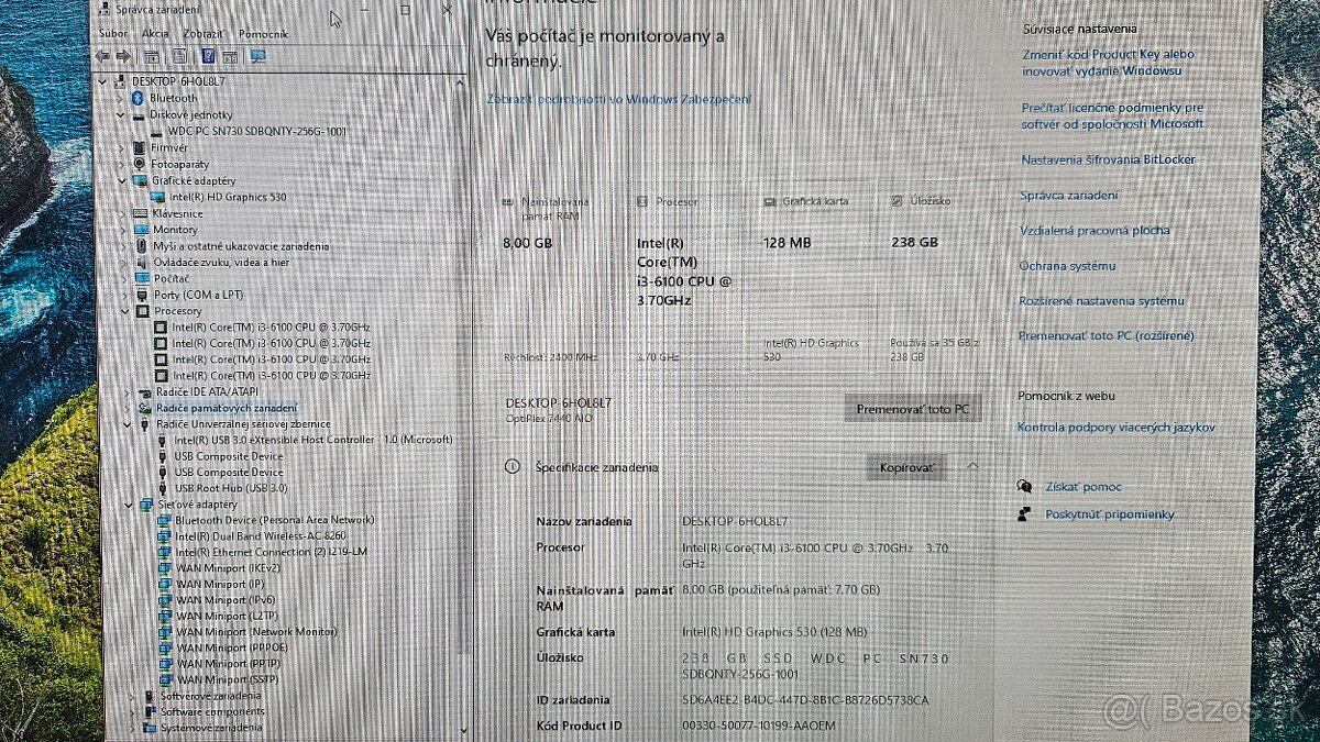 AllinOne Dell Optiplex 7440 Touch - 2