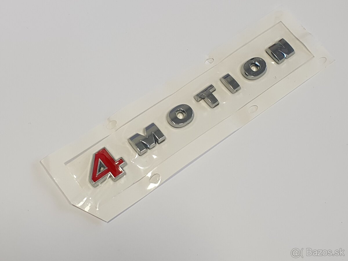 Nápis 4 MOTION pre Volkswagen 16x2 cm - 2