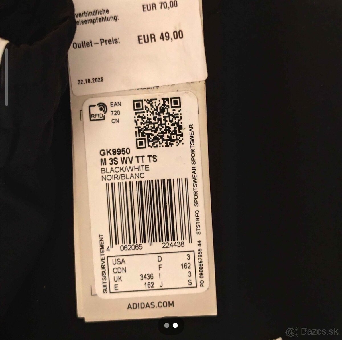 Adidas súprava S , nová - 2
