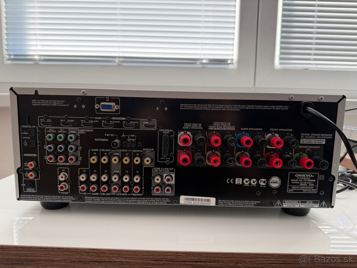 Onkyo TX-SR608 Silver - 2