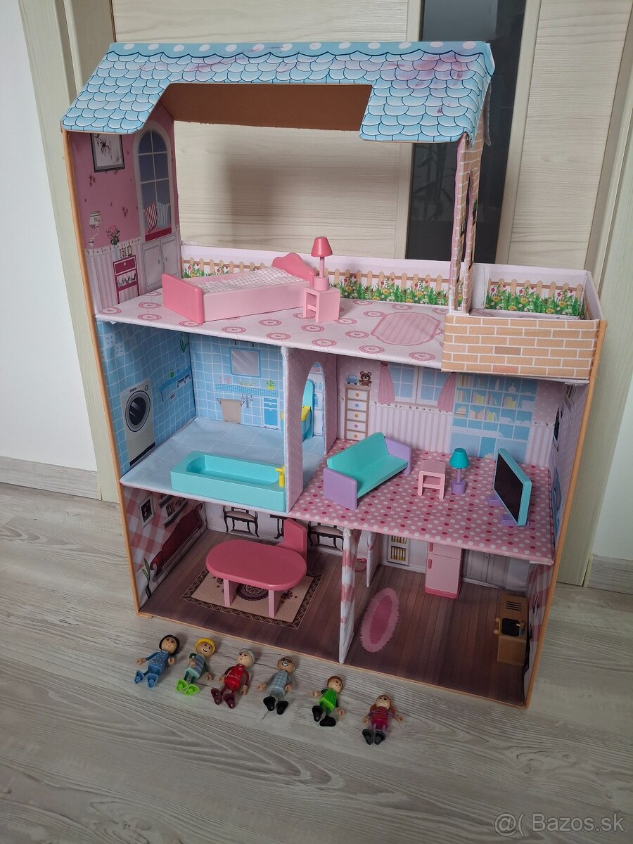 Skladací domček pre bábiky ARMANI - 2