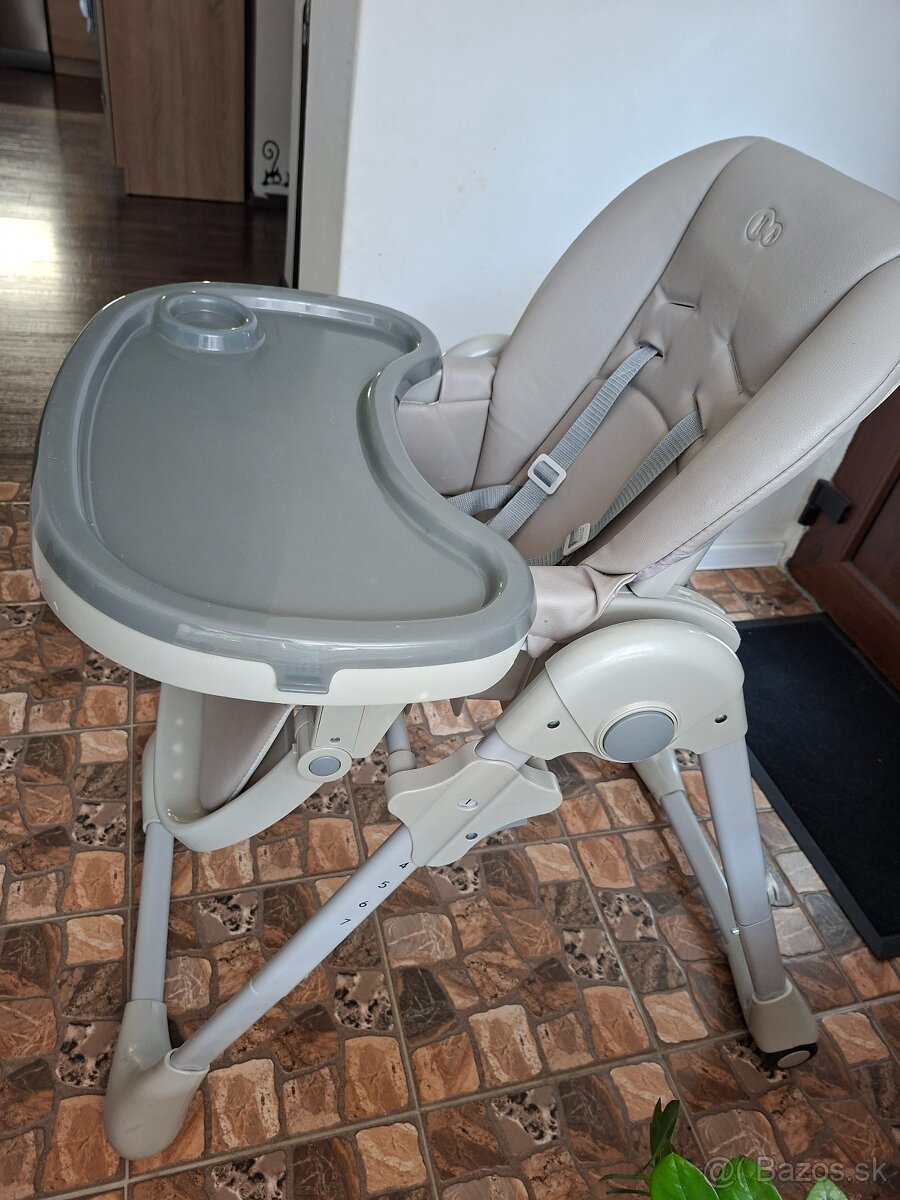 KINDERKRAFT Stolička jedálenská Yummy Grey - 2