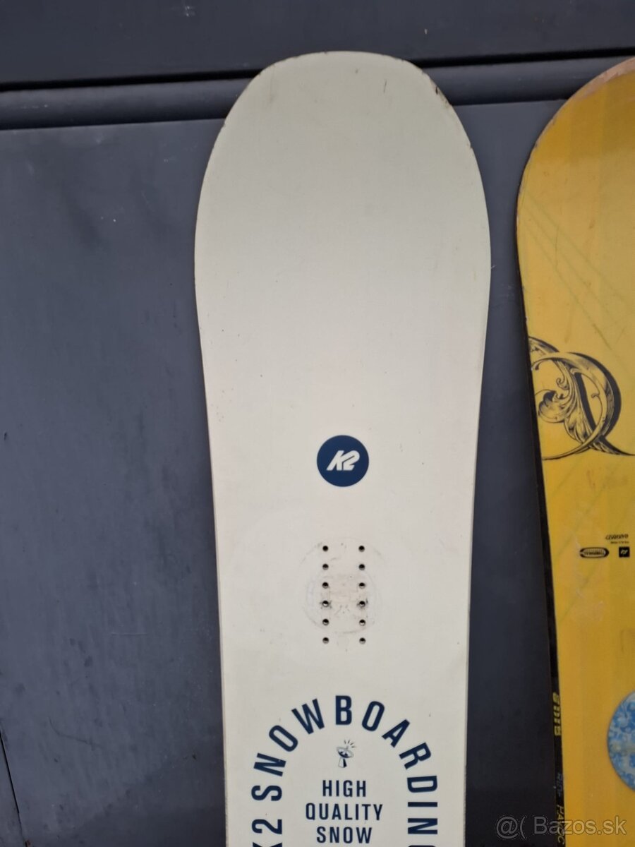 Predám snowboard K2+ Ride Havoc a topánky Burton+Deluxe - 2