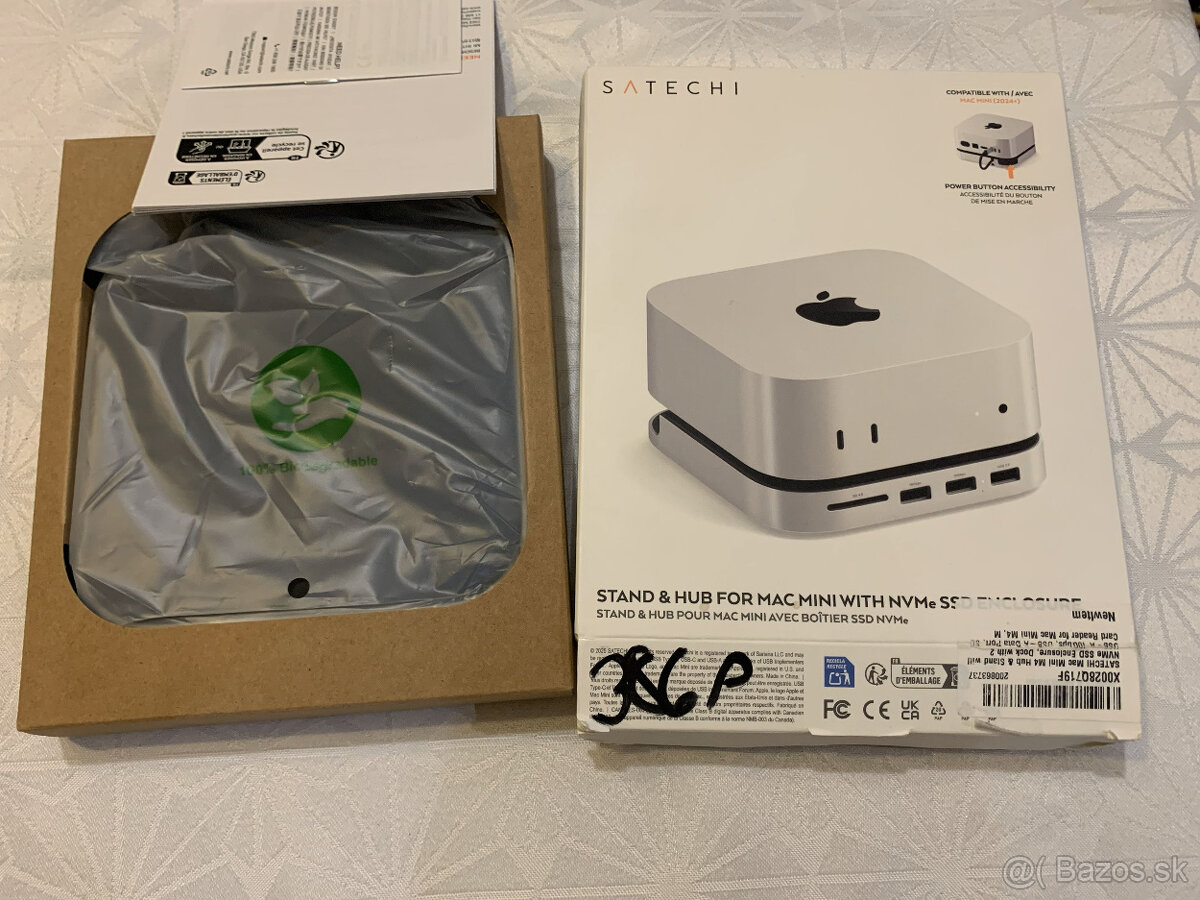 Satechi USB-C Aluminium Stand & Hub pre Mac Mini M4 - 2