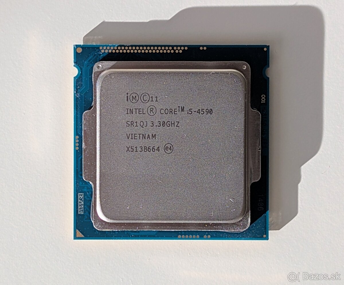 Predám procesor Intel Core i5-4590 (Socket 1150 / 3.70 GHz T - 2