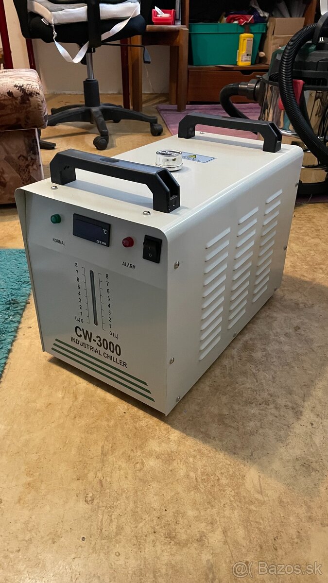 CW-3000 Chiller vodný chladič pre laserové plotre CO2 - 2