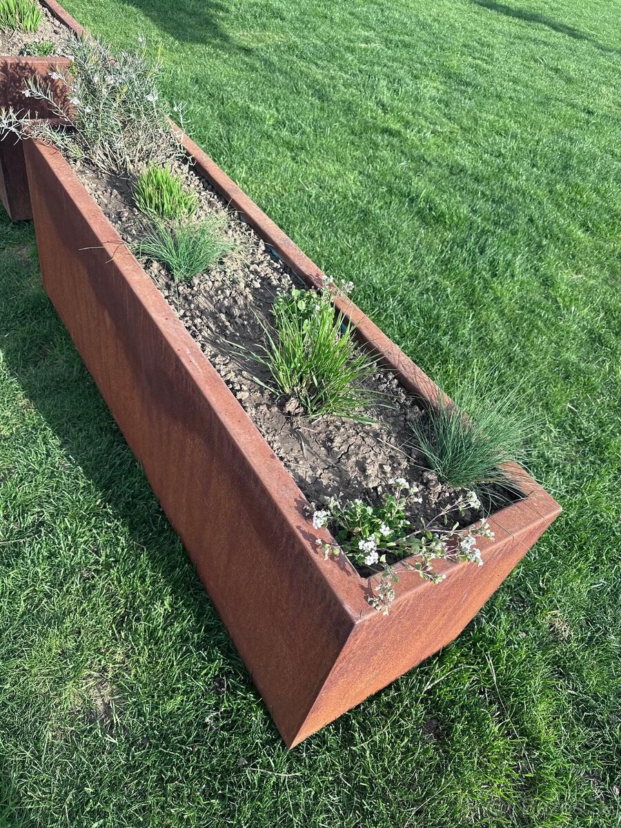Corten kvetináč / vyvýšený záhon / kvetinac/ zahon /CORTEN - 2