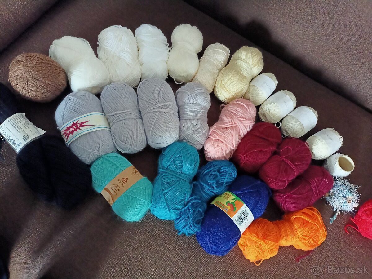 Vlna na pletenie + ihlice - 2