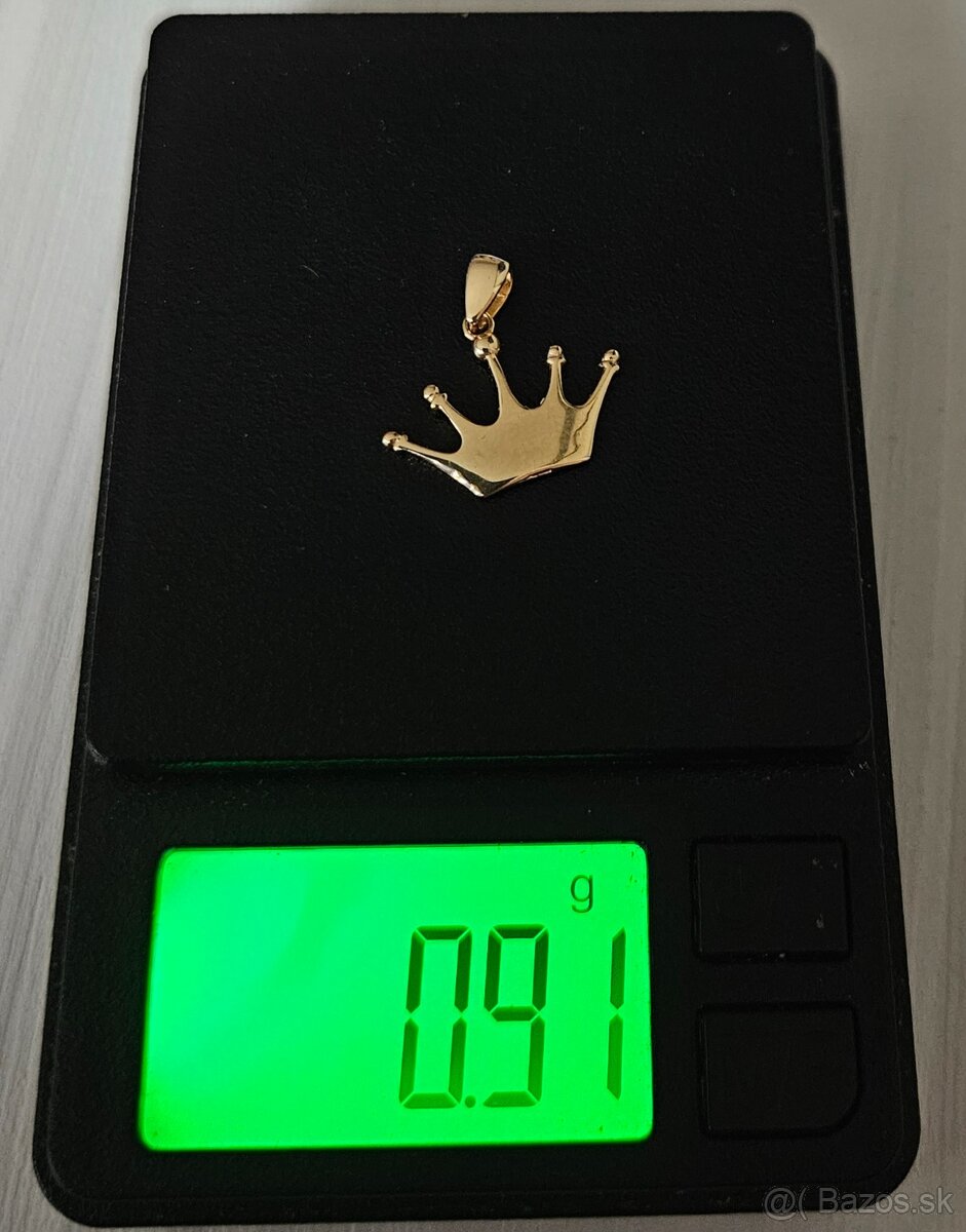 Zlaty privesok - 2