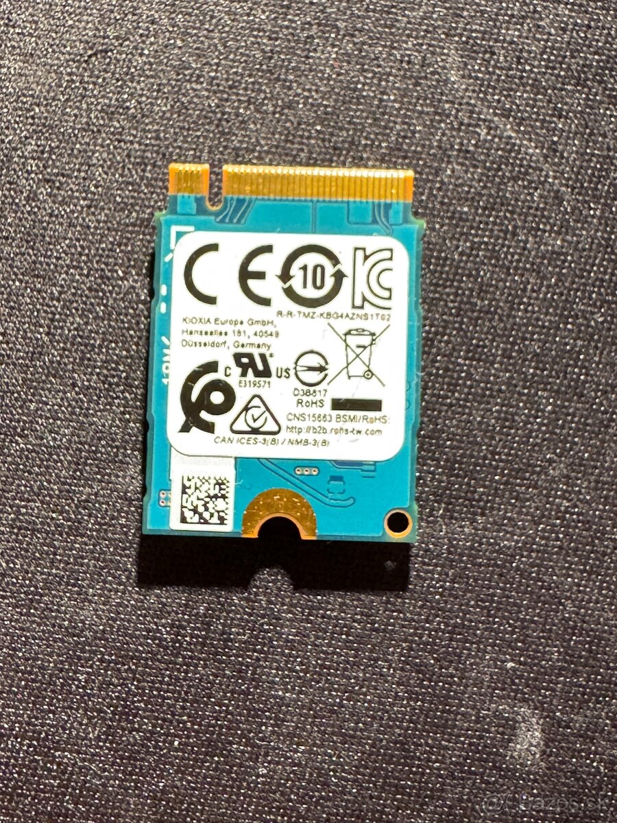 Kioxia 256GB NVMe SSD M.2, rýchly systémový disk - 2