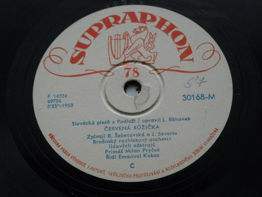 Gramofonové platne šelakové - 2