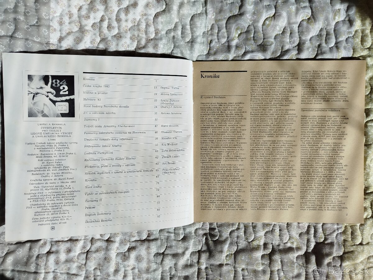 Umění a řemesla - 1984 - 2