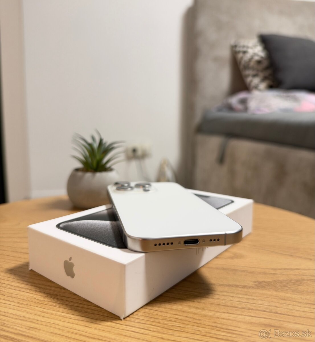 IPHONE 15 PRO WHITE AKO NOVÝ✅ - 2