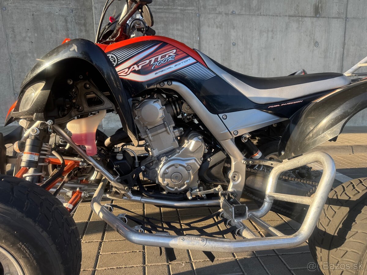 Yamaha raptor 700 ŠPZ