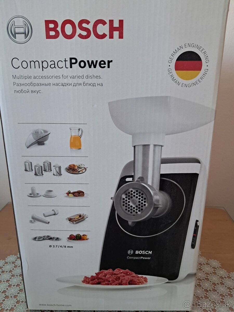 BOSCH mlynček na mäso NOVÝ - 2