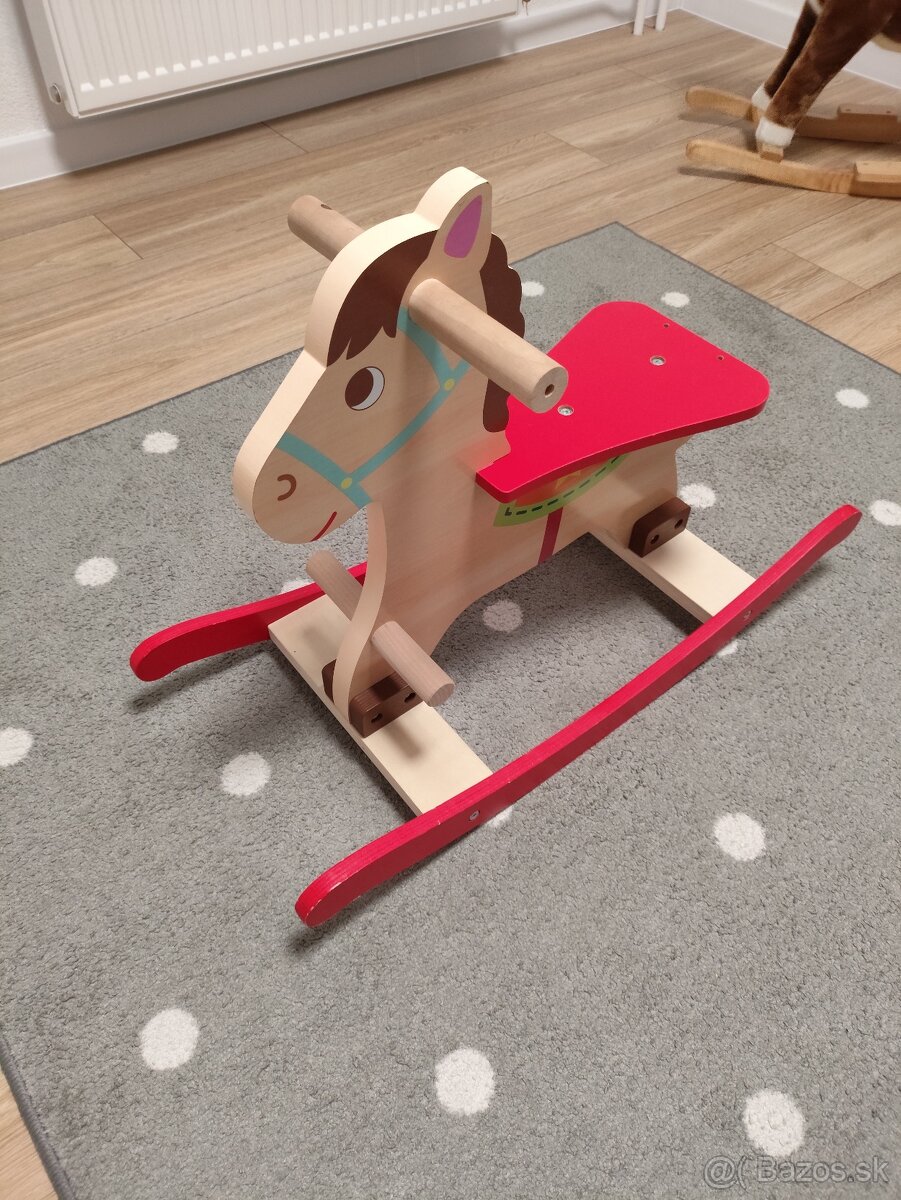 Drevený hojdací koník - 2