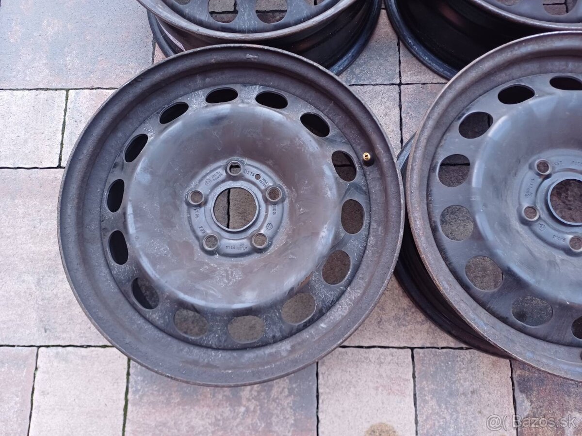 Plech. disky VW/Skoda/Seat R16, 5x112 - 2