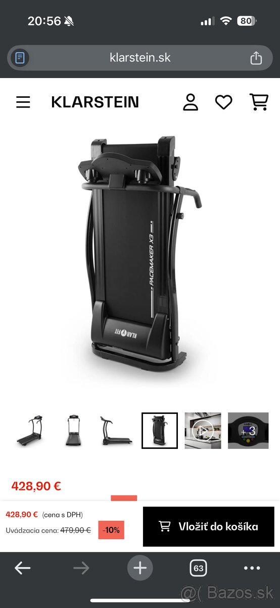 Klarstein Pacemaker X3 bežecký pás - 2