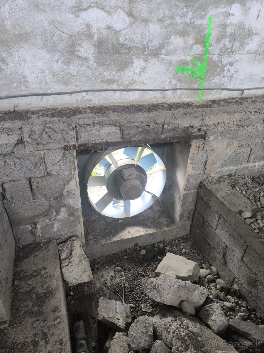 Ventilátor, elektromotor, senník - 2