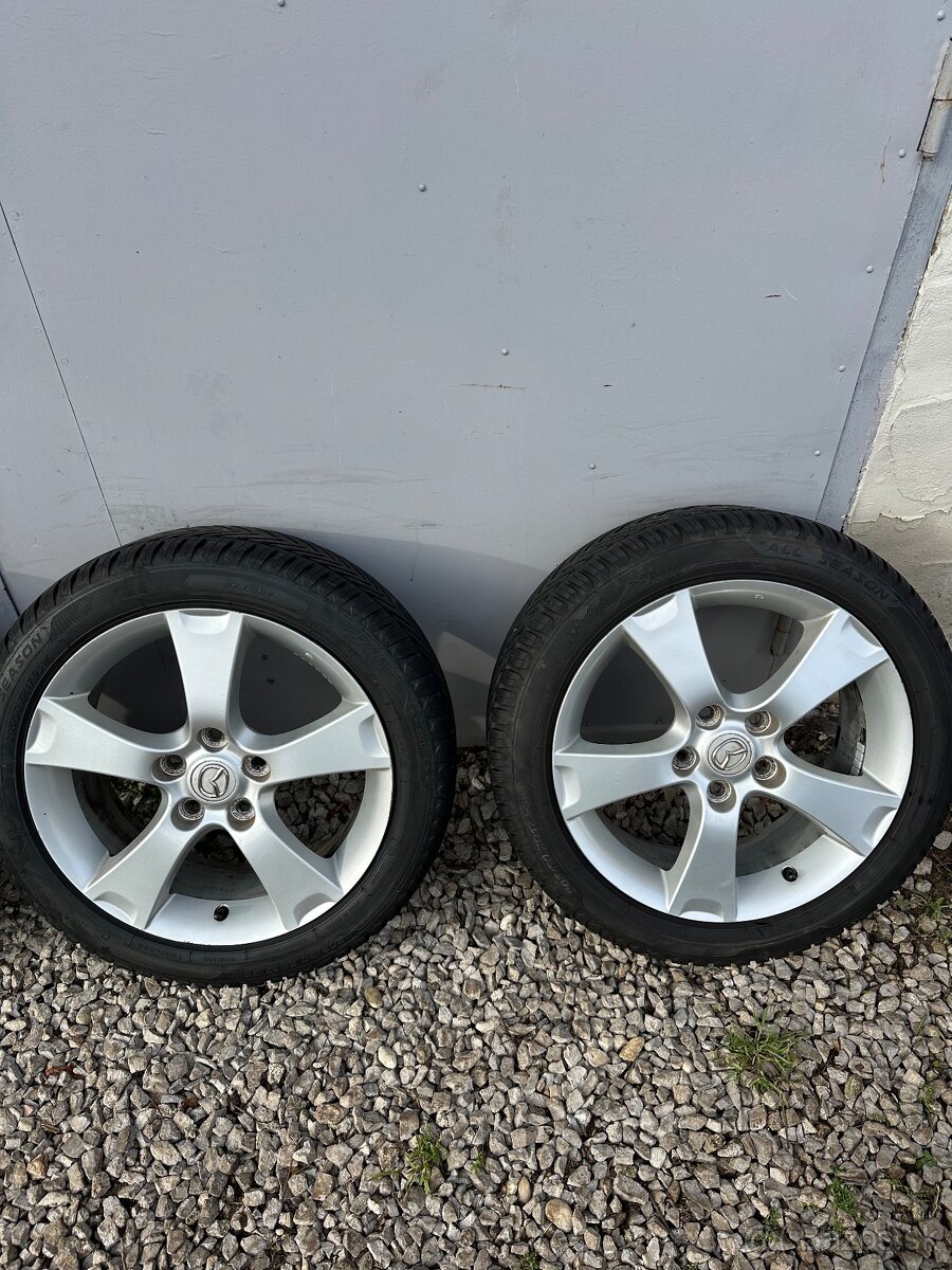 5x114,3 R17 na nových pneu - 2