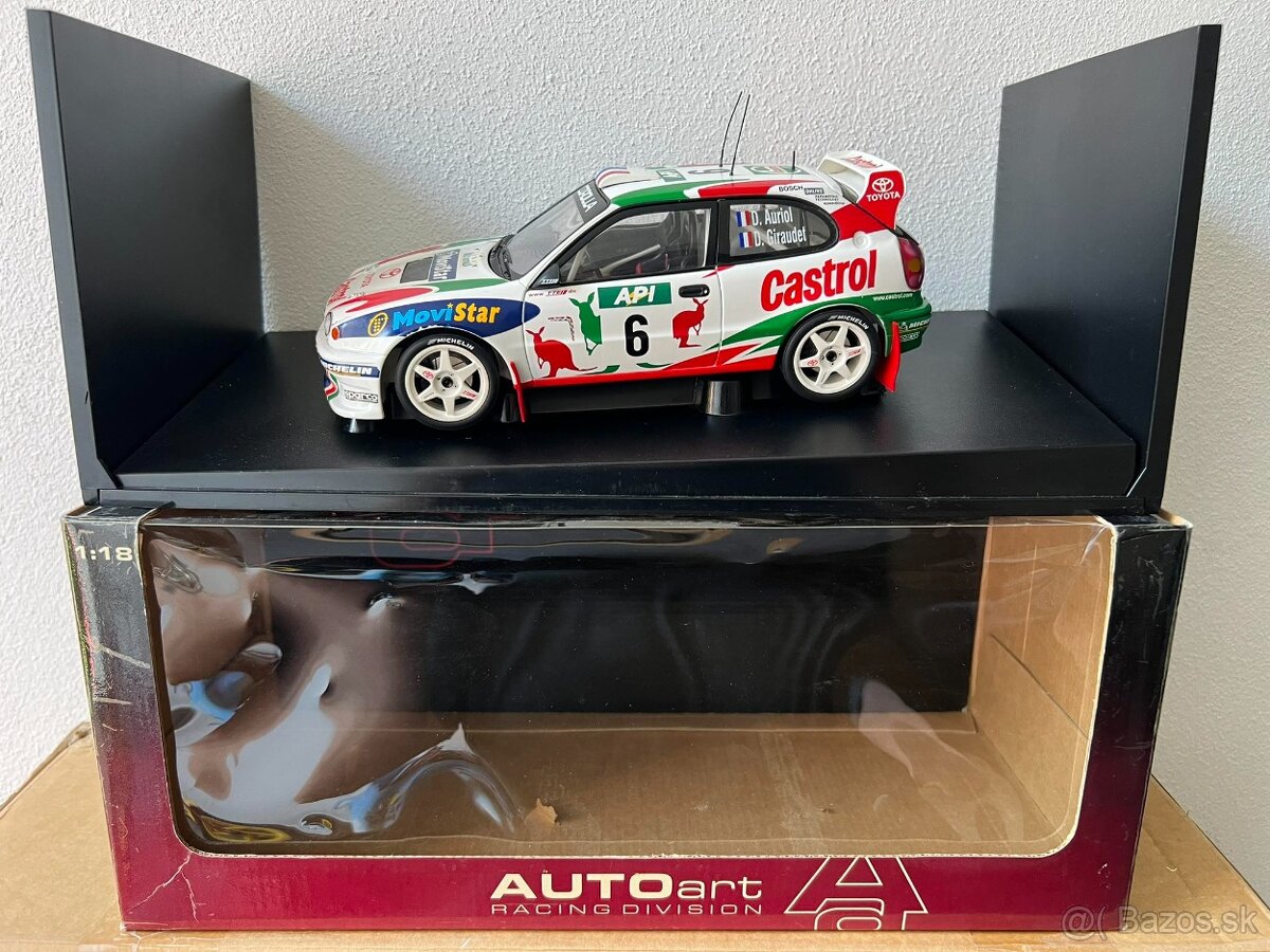 1:18 Autoart, WRC Toyota - 2