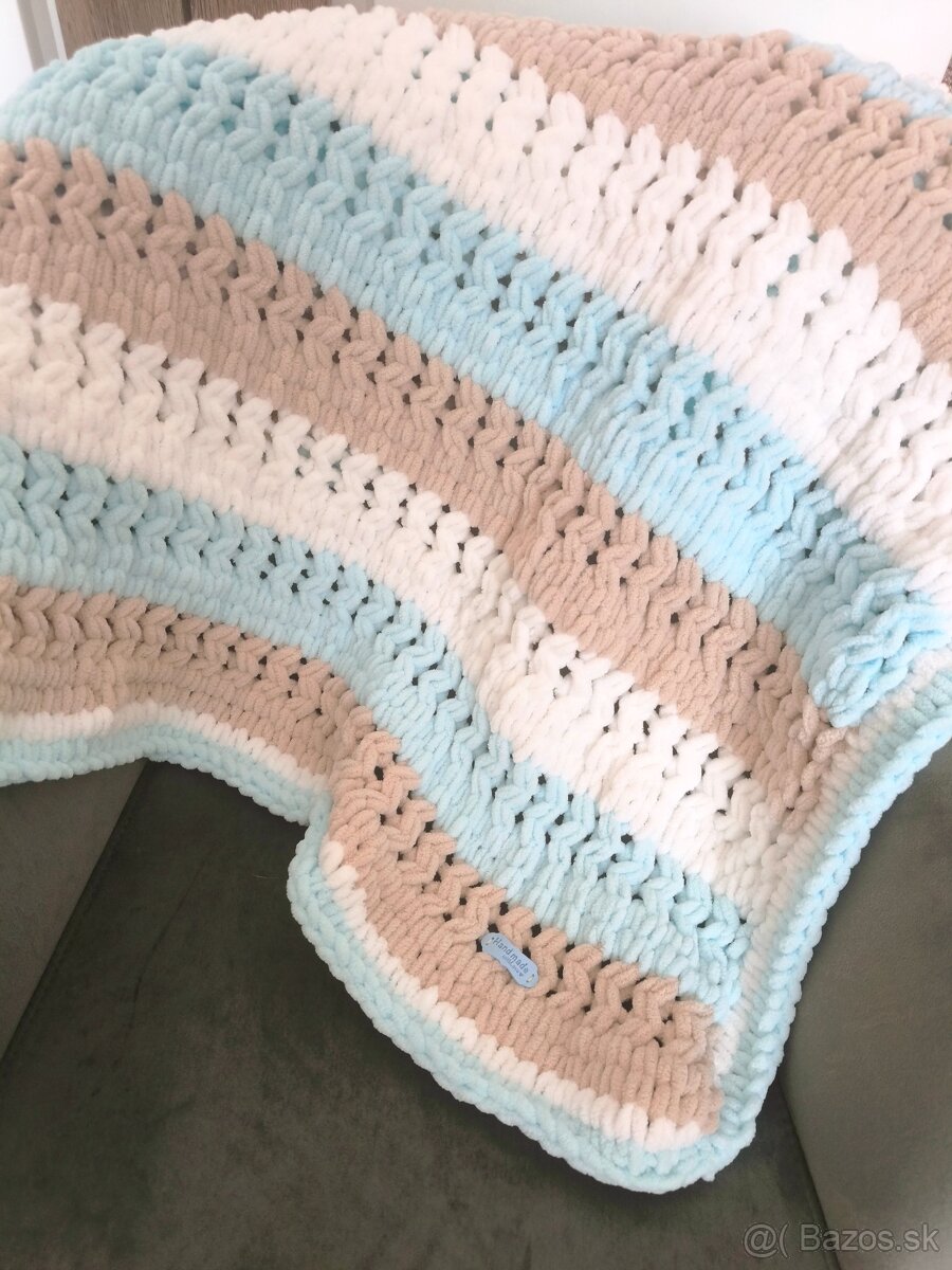 Pásik deka z Alize Puffy fine - 2